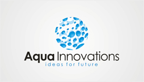 Aqua energy facilities logo design, Aqua logo
