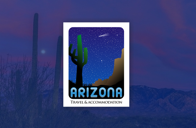Arizona logo, Arizona Travel logo design