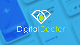 Health APP logo design, Health Management logo