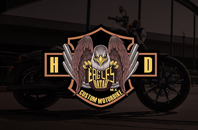 logo design sample logo asia harley davidson moto club logo