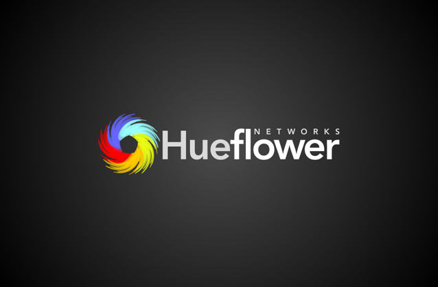 hue logo design, Hue flower logo
