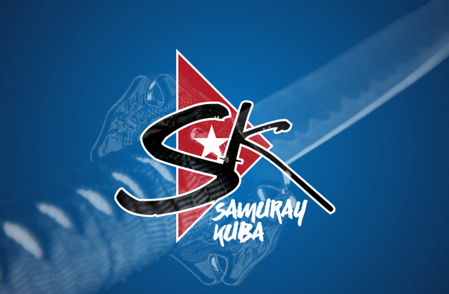 katana logo, Samurai logo