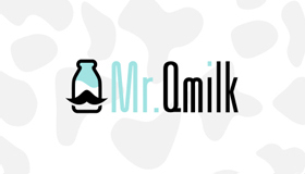 milk logo design, milk logo, Feeding bottle logo, Milk bottle logo
