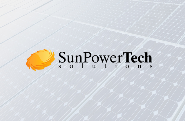 Solar equipment logo, Sun power logo, Solar logo design