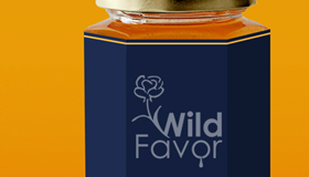 New Zealand honey product logo, Honey logo design