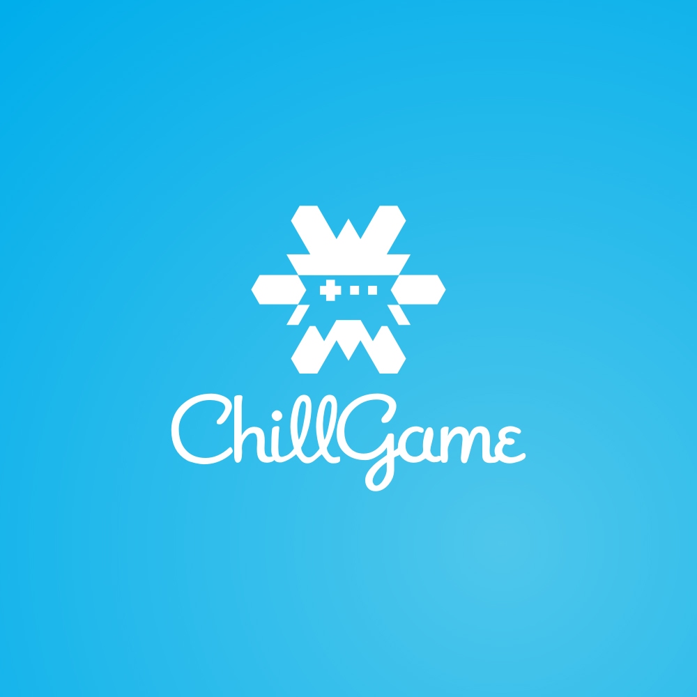 Game APP logo design, Snowflake logo.