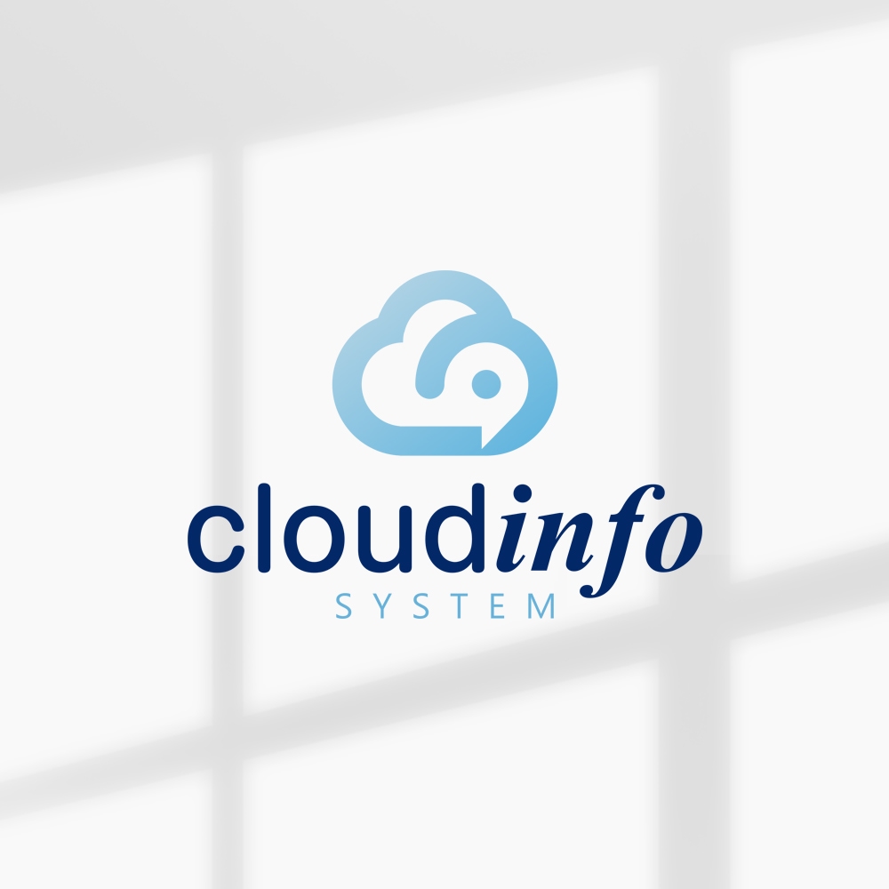 Cloud computing logo design, Cloud logo