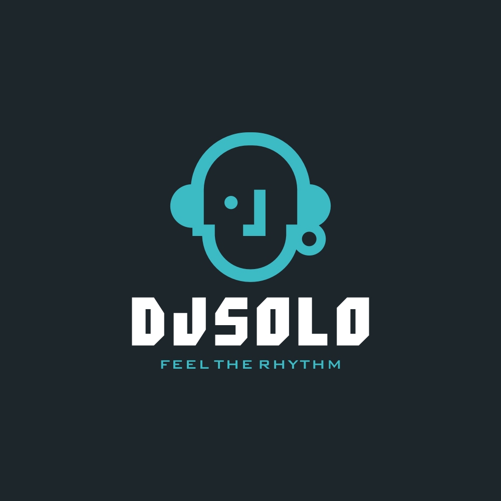 DJ personal logo design, DJ logo