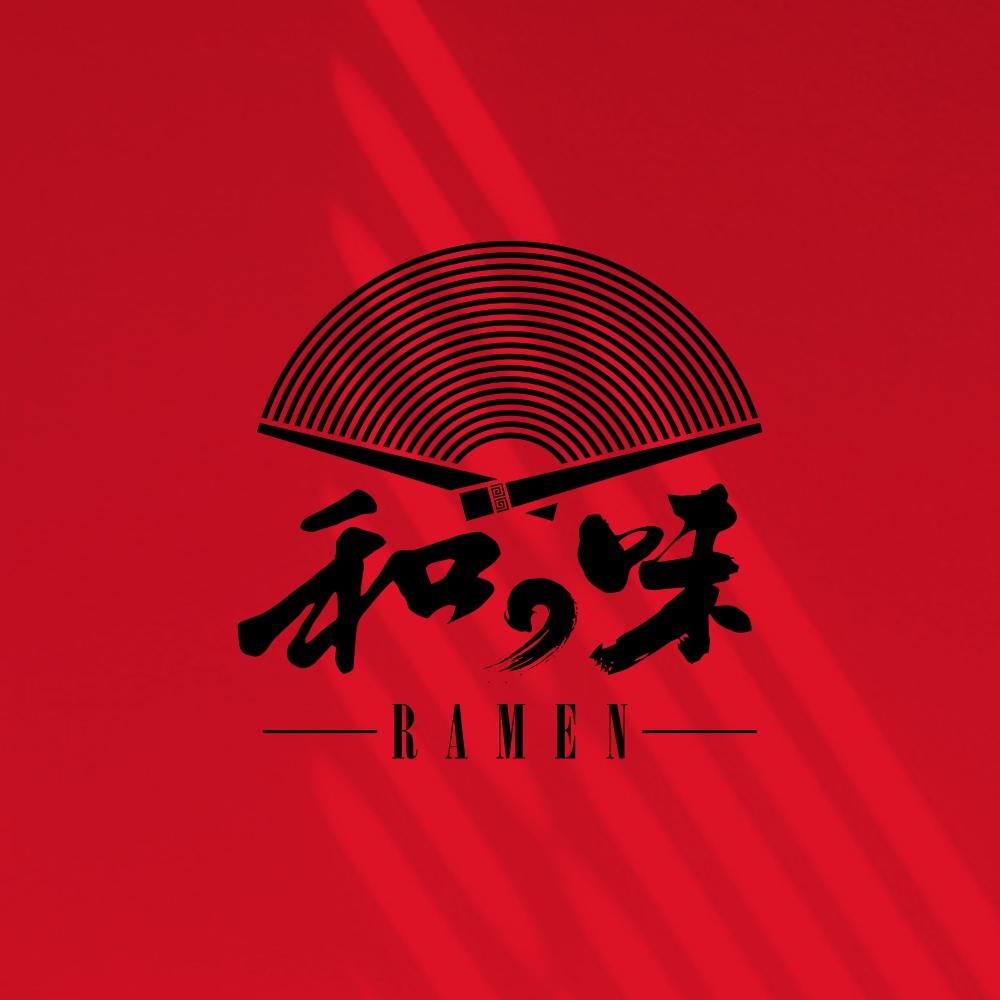 Japanese noodle soup, Ramen logo, Fan logo