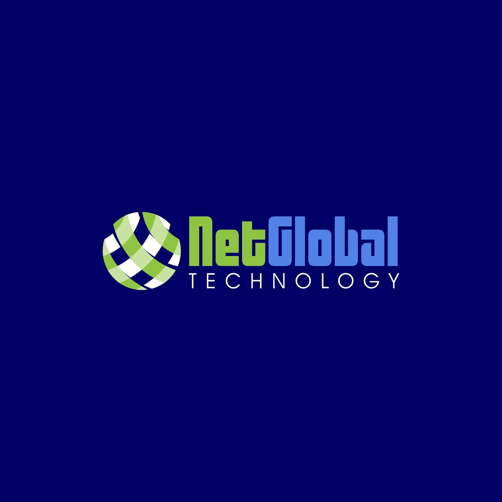 Networking logo design, Global logo.