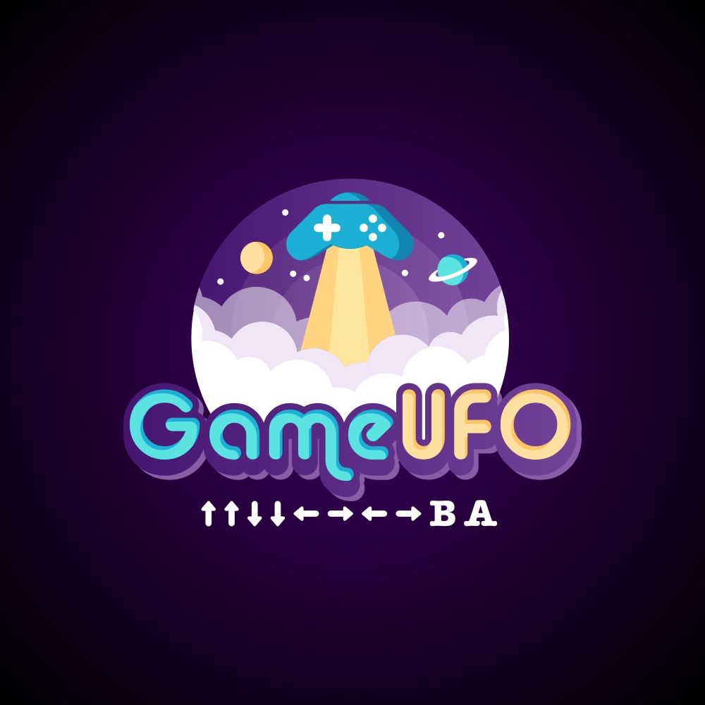Game APP developer logo, UFO logo design